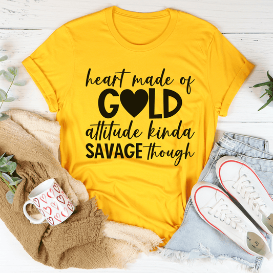 Heart Made Of Gold Tee